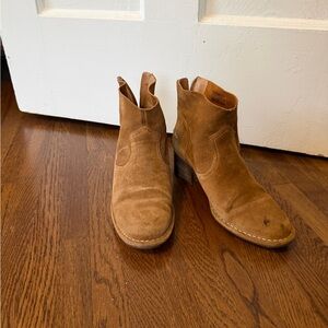 UGG Women's Brown Suede Ankle Boots